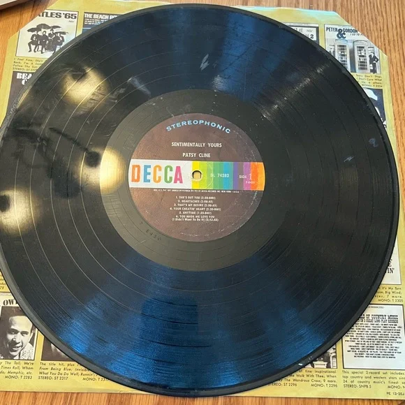 Patsy Cline Record - Picture 7 of 7